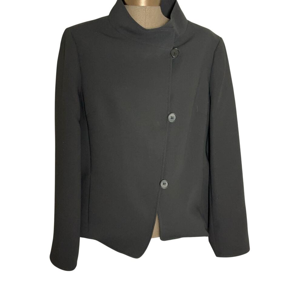 Talbots Blazer Women's Size 16 Black Jacket Lined Career